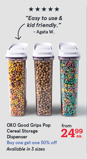 Oxo Good Grips Pop 2.4L Cereal Storage Dispenser