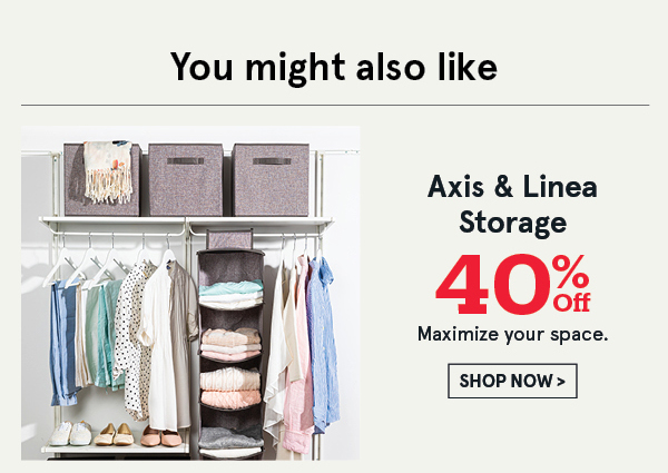 Axis & Linea 40% Off