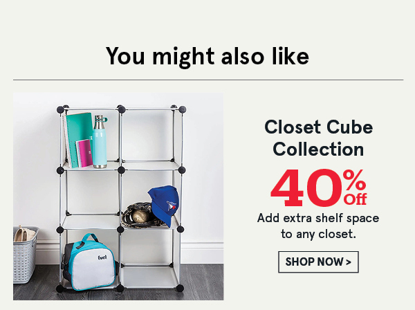 Closet Cube 40% off