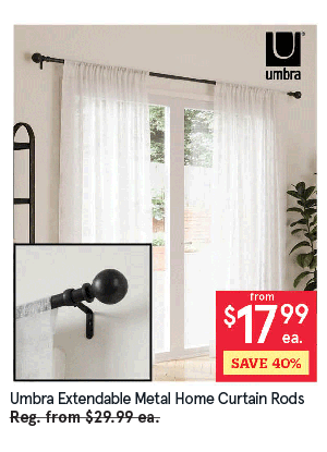 Umbra Curtain Rods