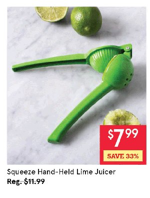 Squeeze Hand-Held Lime Juicer 