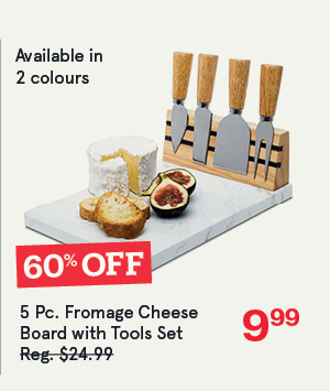 Fromage Cheese Board with Tools - Set of 5