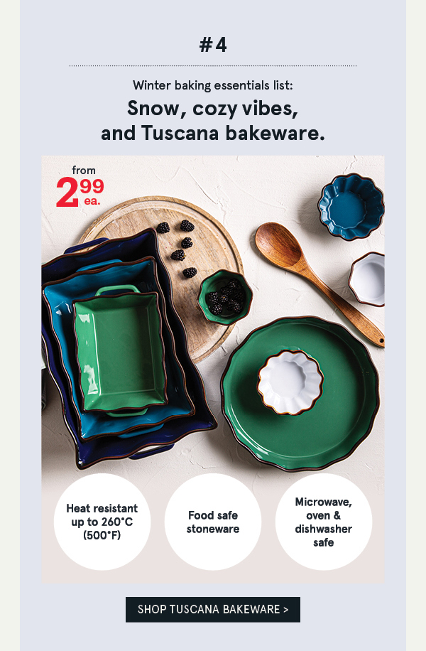 Tuscana Bakeware