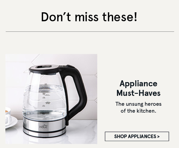 Appliances