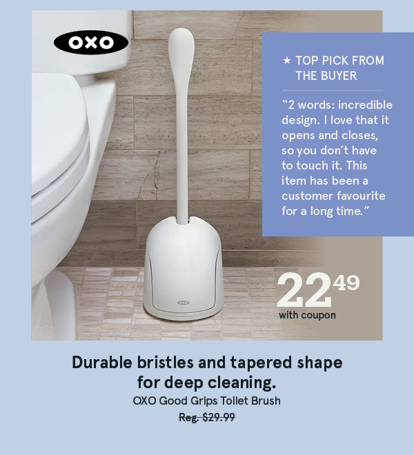 OXO Good Grips Bath Compact Toilet Brush