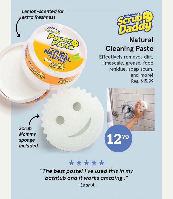 Scrub Daddy 'Powerpaste' Natural Cleaning Paste w/Scrub Mommy