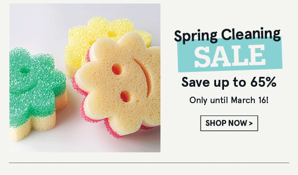 Spring Cleaning - Save up to 65%