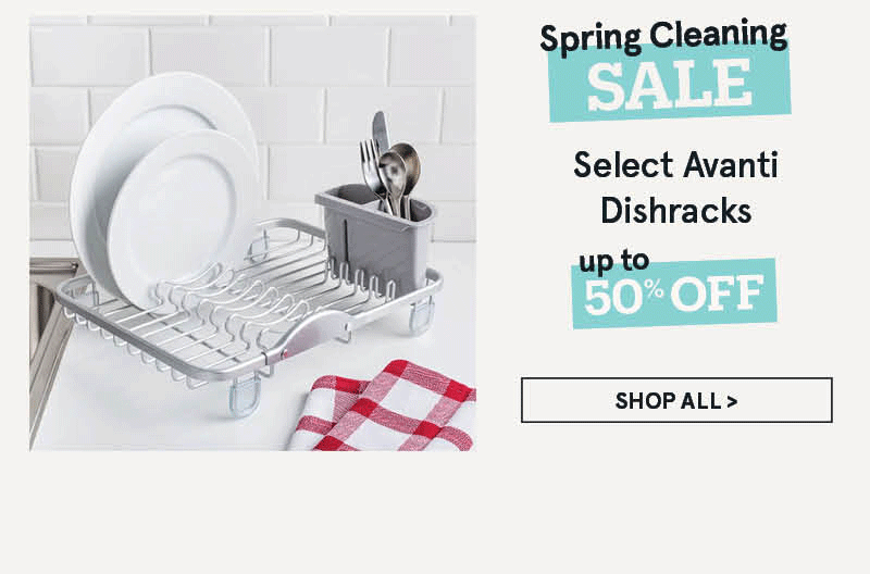 Avanti Inset Sink Dish Rack - Up TO 50% Off