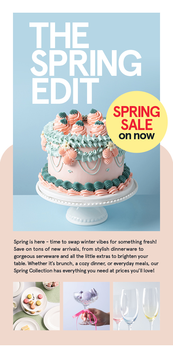 Spring Sale On Now