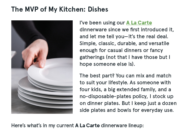 A La Carte