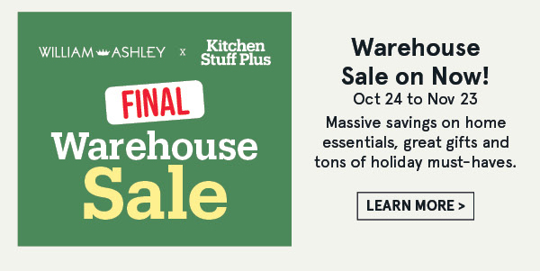 Warehouse Sale on now!
