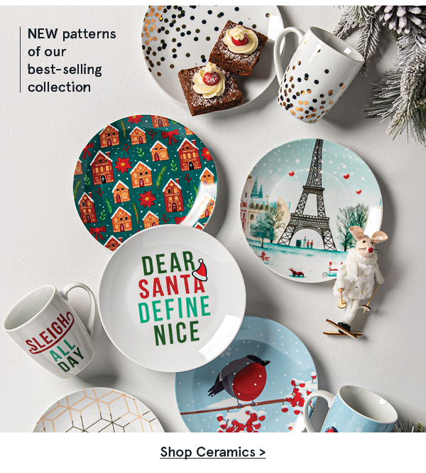 Holiday Serving & Dinnerware