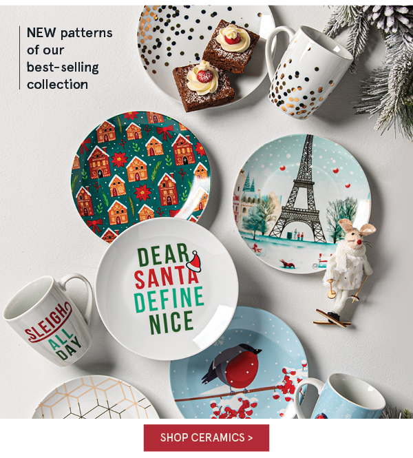 Holiday Serving & Dinnerware