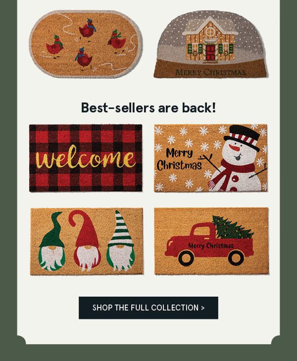 Holiday Coir Mats 25% Off