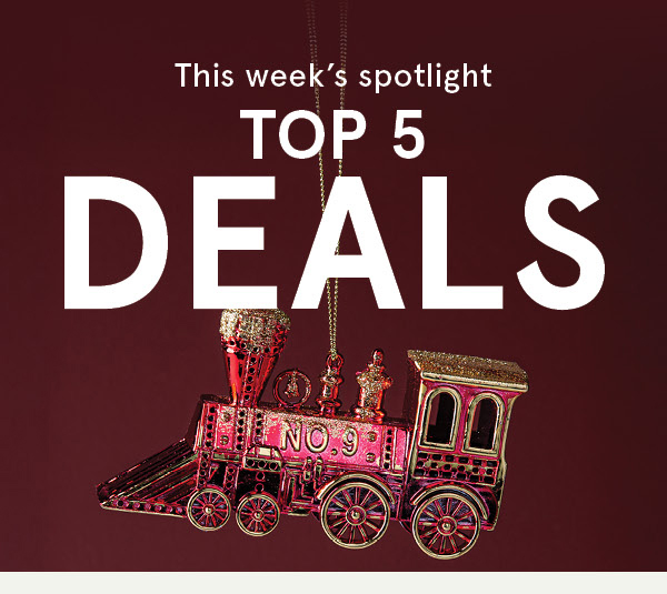 Top 5 Deals this week