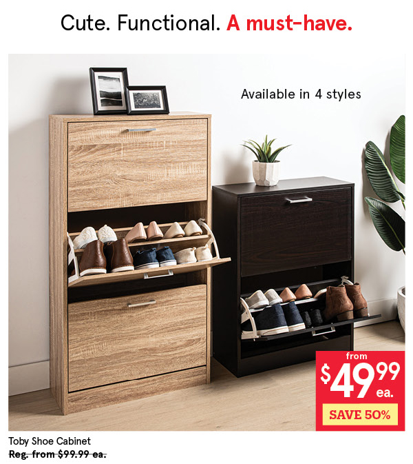 TOBY SHOE CABINETS