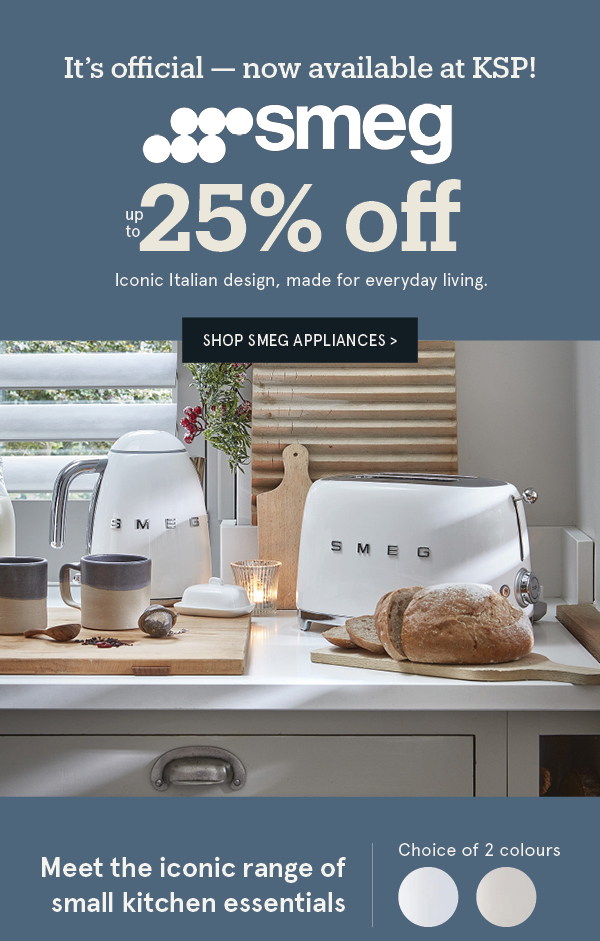Smeg up to 25% Off