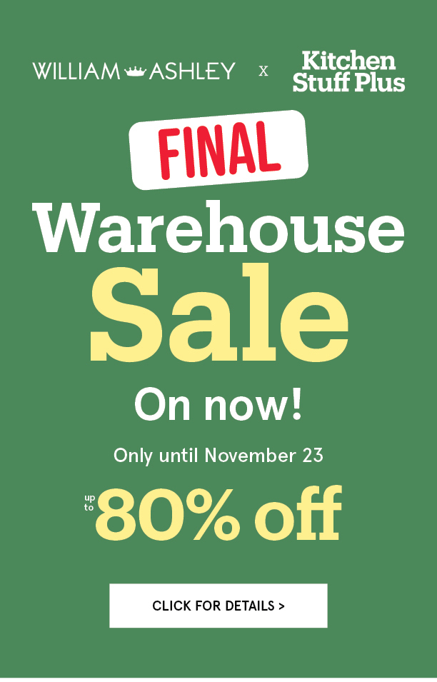 Warehouse Sale On Now!