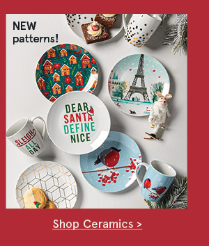Noel Noel Decal Decal Knit Collection Knit Host Host A La Carte  A La Carte Hans Hans Opal Opal Holiday Serving & Dinnerware