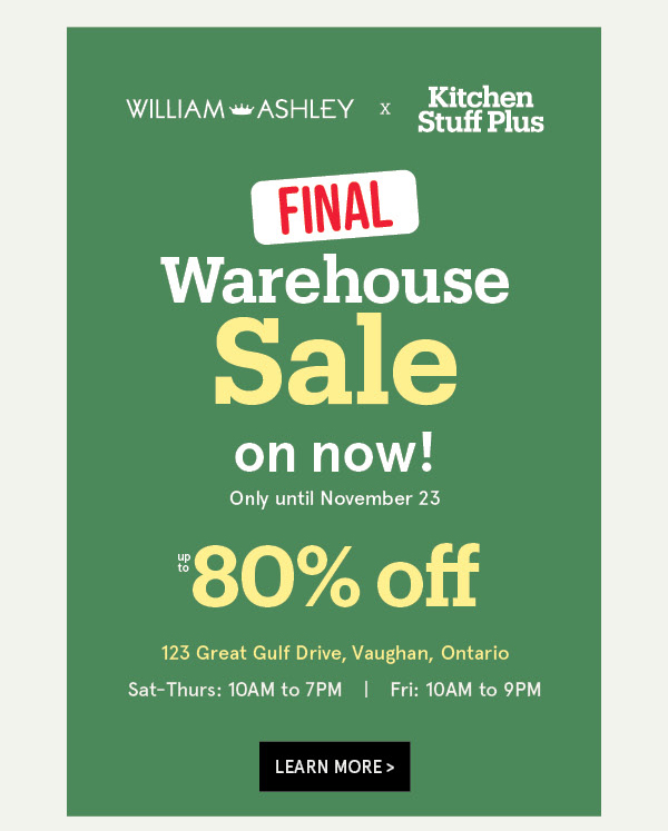 Warehouse Sale