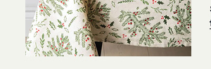 Harman Christmas Holly Cotton Tablecloth