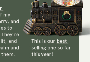 Christmas Wonder 'Train' LED Snowglobe