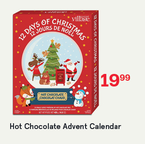 Gourmet Du Village 12 Days of Christmas Hot Chocolate Advent Calendar
