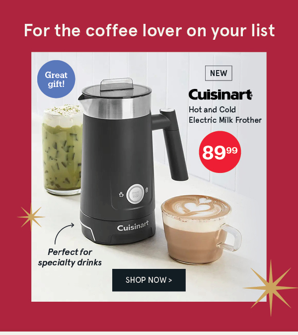 Cuisinart Hot and Cold Electric Milk Frother