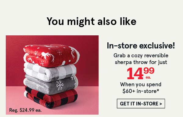 Harman Holiday Market Throws