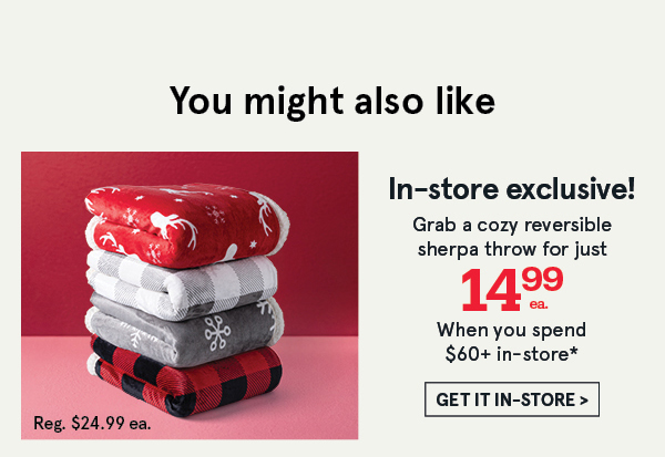 Harman Holiday Market Throws