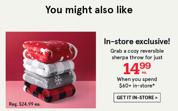 Harman Holiday Market Throws