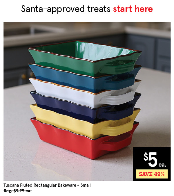 KSP TUSCANA FLUTED BAKEWARE RECT. SML 20.5 X 16 X 6 CM WHITE