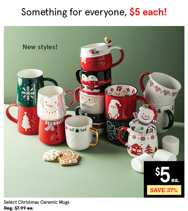 Holiday Mugs