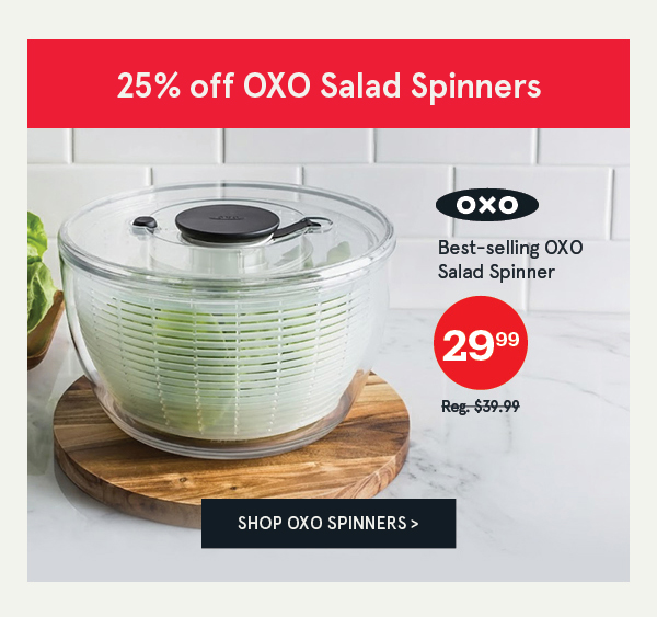 OXO Good Grips Spin Salad Spinner