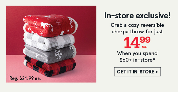 Harman Holiday Market Throws