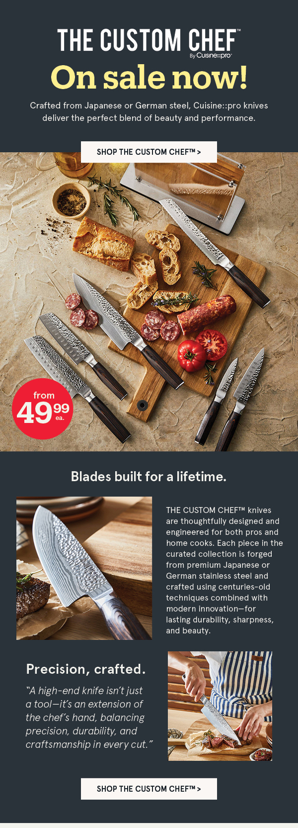 The Custom Chef Knives