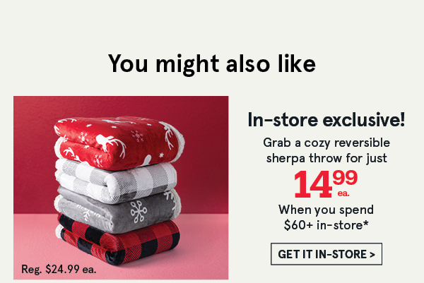 Harman Holiday Market Throws