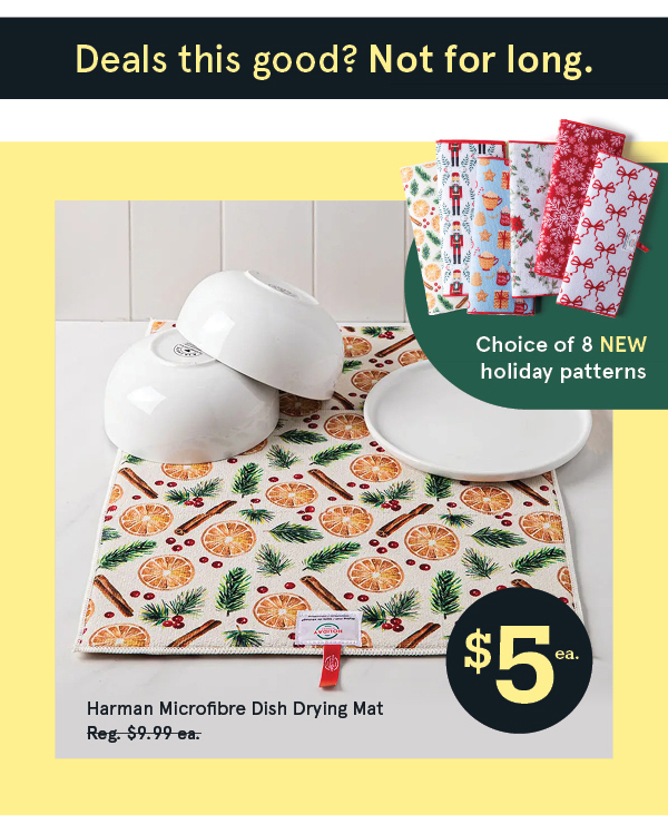 Harman Microfibre Dish Drying Mat