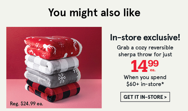 Harman Holiday Market Throws