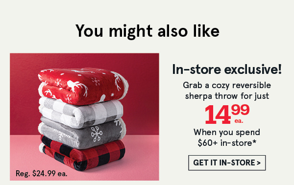 Harman Holiday Market Throws