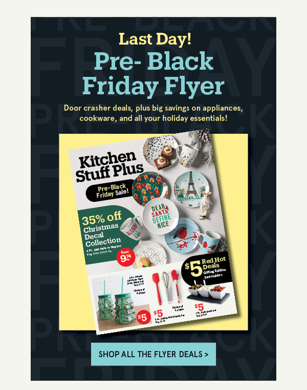 Flyer deals end soon