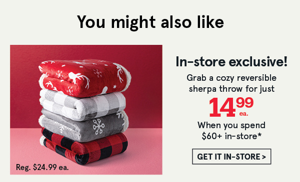 Harman Holiday Market Throws