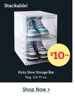 Kicks 'Modular' Shoe Storage Box