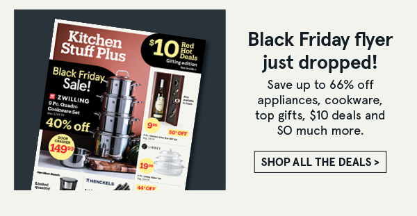 Black Friday flyer just dropped!