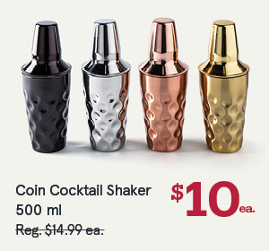 Coin Cocktail Shaker 16oz.