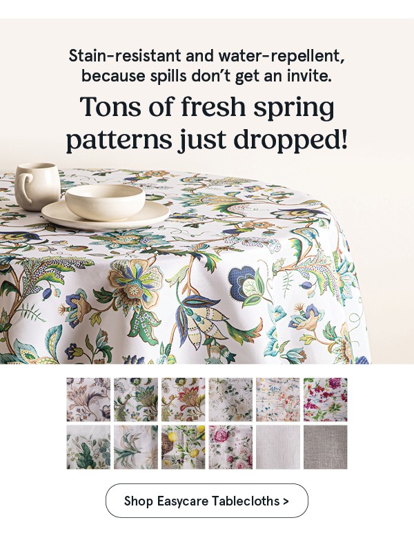 Easycare Tablecloths
