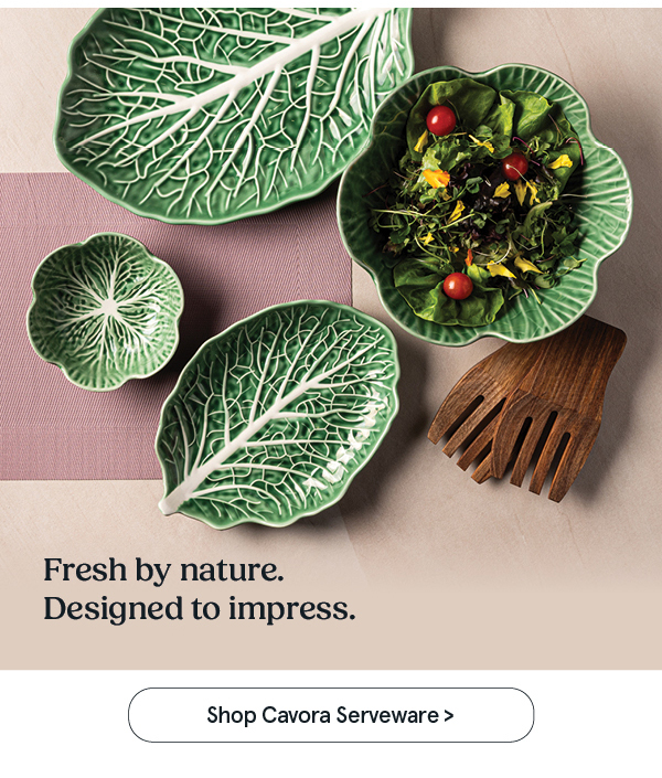 Cavora Leaf Serveware