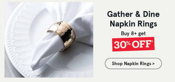 KSP Gather & Dine Napkin Rings