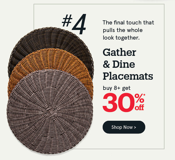 KSP Gather & Dine Placemats