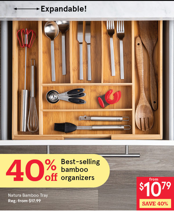 KSP NATURA BAMBOO TRAYS